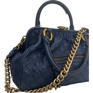 Marc Jacobs Stam Satchel | Vintage | Navy Blue